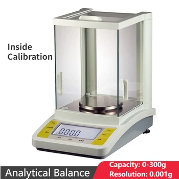 0,001 г Высокоточные Электронные аналитические весы с автоматической внутренней калибровкой Лаборатория электронных весов
